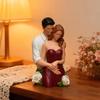 Rose Couple Candle Crafting Mold Silicone Mould for Unique Handmade Crafts Epoxy Resin Wedding Decoration Making Mold