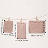 Portable Eyewear Storage Bag Soft Earphone Bag Automatic Closing Makeup Pouch  Reading Glasses