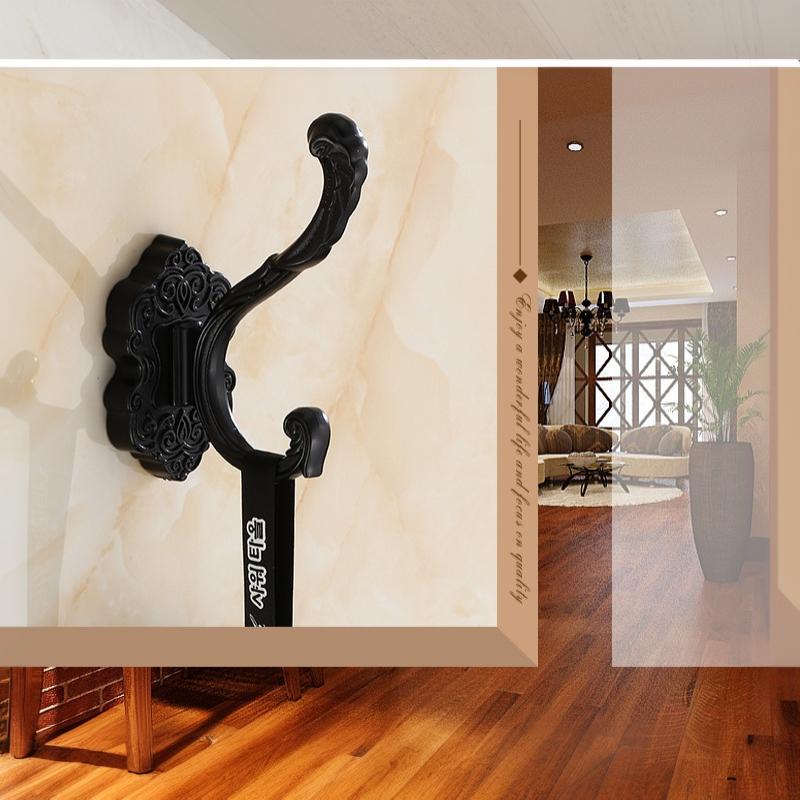 Antique Bronze Color Metal Wall Hooks Racks Clothes Hanger Towel Holder Coat For Home Decorative Bathroom Accessories