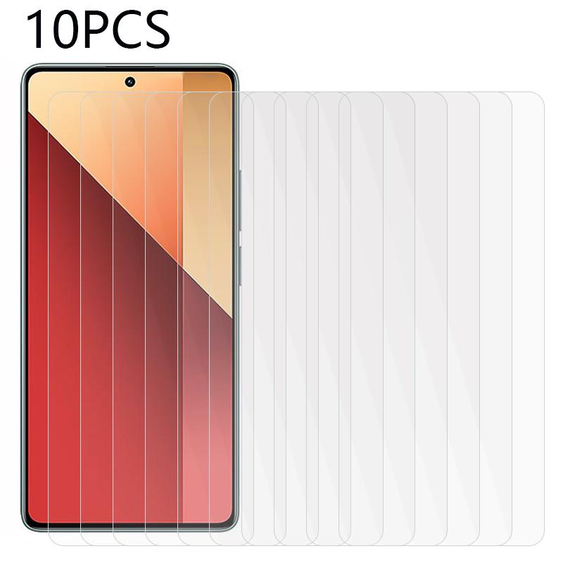 

10PCS For Xiaomi Redmi Note 13 Pro 4G/Poco M6 Pro 4G Tempered Glass Film 0.3mm 2.5D Screen Protector As Shown A