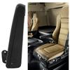 Flexible Position Vehicle Armrest Turning 90° Angle Driver Comfort Support PU Leather Cover Strong Build Works With Specific Cars