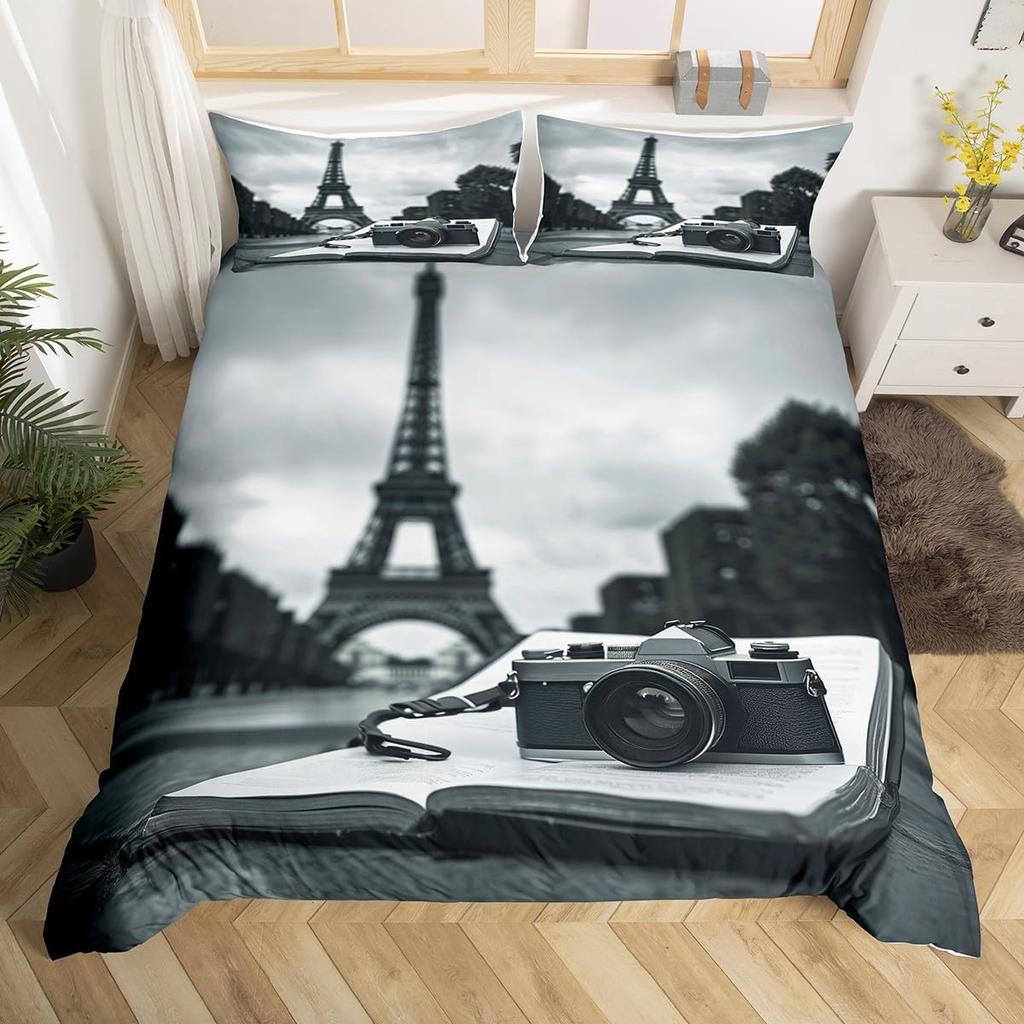 Magic Book King Twin Queen Duvet Cover Set Planet Galaxy Bedding Set Microfiber Star Comforter Cover for Kids Boys Girls Student