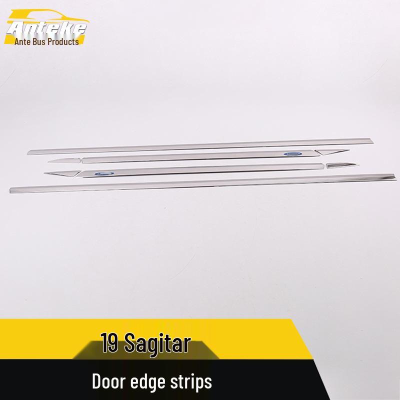 Door Edge Protection Strips for 19 Sagitar Models - Anti-Scratch Body Trim & Bumper Guard