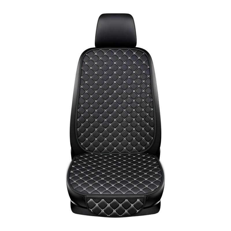 Napa Leather Car Seat Cover Minimalism Car Seat Cushion for Single Front Seat Wear-resistant and Durable, Four Seasons General