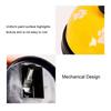 Pet Meal Bell with Anti-Slip Base for Dogs And Cats Interactive Training Bell with Crisp Ringing Tone Metal Colorful Paw Print Design Bell for Pets