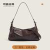 Niche Design New Women's Bags, Autumn and Winter Maillard Armpit Bags, Foreign-style Versatile Single Shoulder Messenger Bags for Women