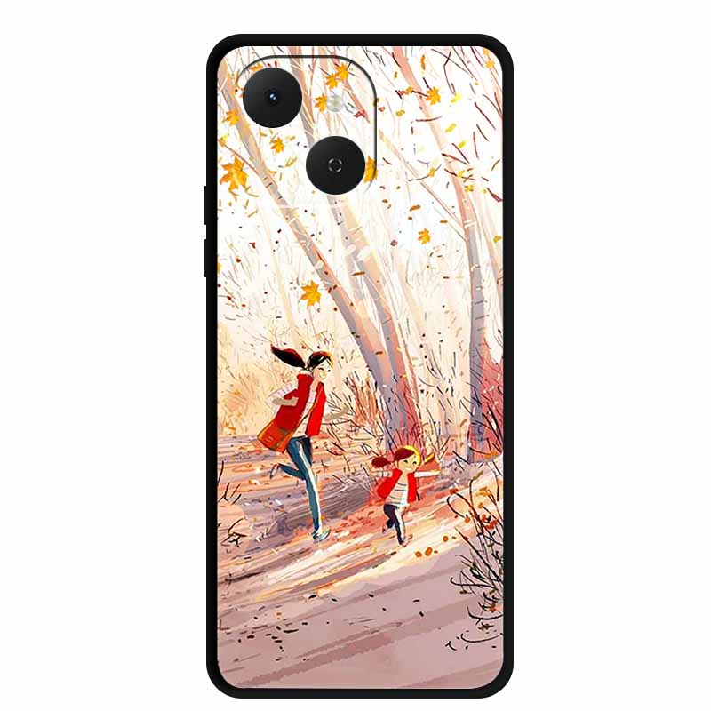 Phone Cover For Tecno Spark 40C Cases Silicone Bumper Lovely Soft TPU Coque for Spark 40 C Funda Tecno Pop 10 Pro Protector Case