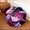 Houshou Marine  Pattern, Automatic Folding Umbrella, Portable and Foldable Design, 8 Ribs, a Christmas or Birthday Gift.