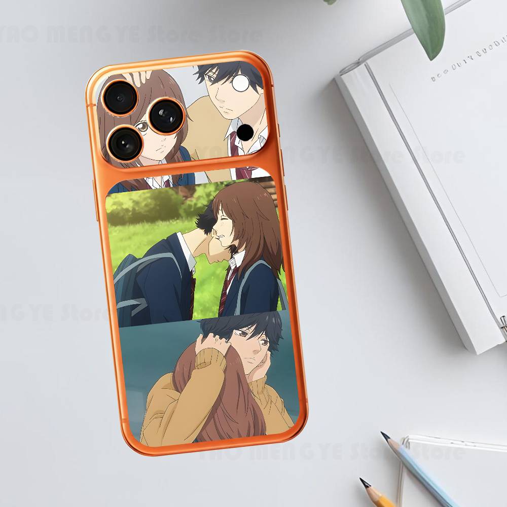 

Blue S-Spring Ride Anime Plain Decal Skin For IPhone17 Pro ProMax Back Film Cover Wrap Anti-scratch Durable Sticker iPhone17promax