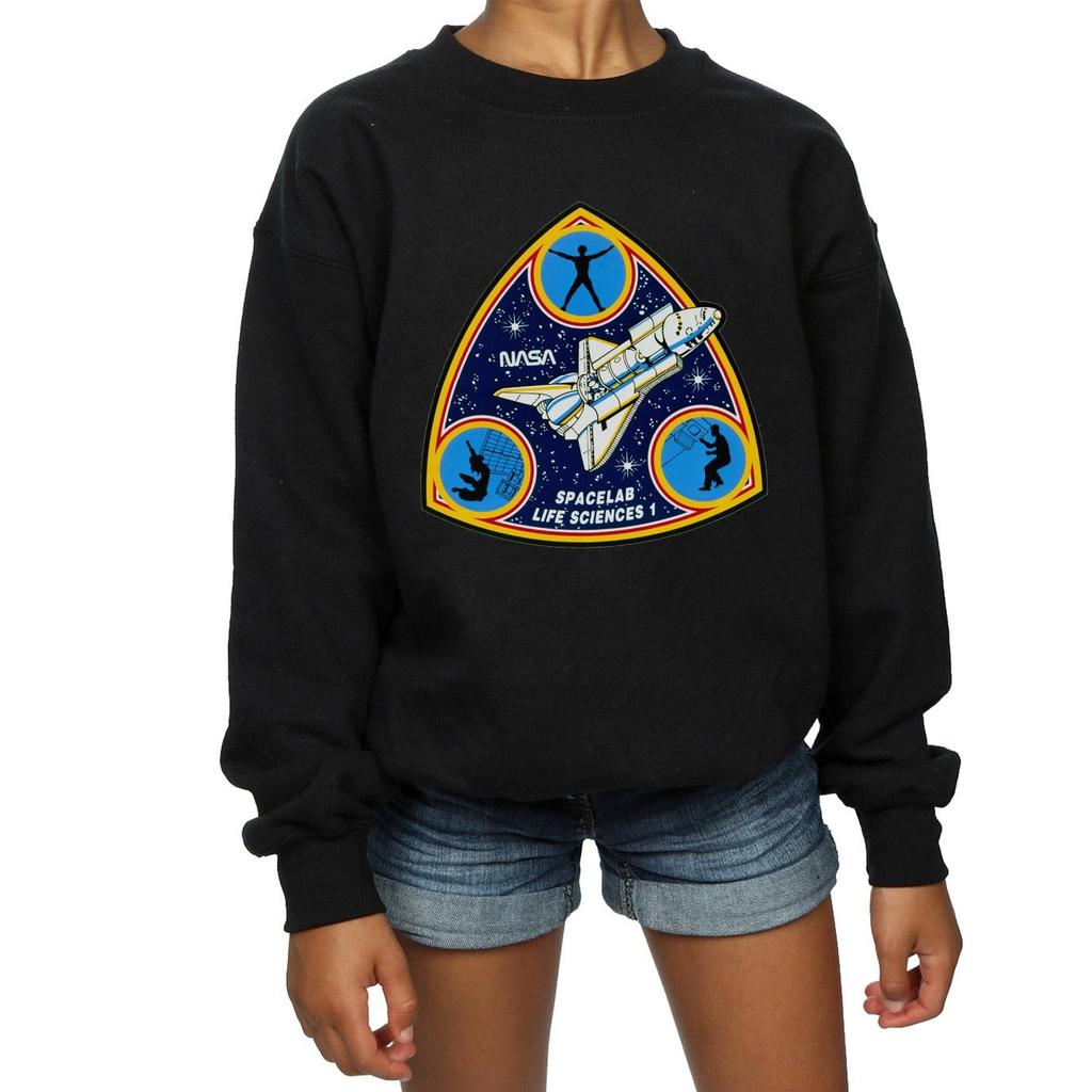 NASA Girls Classic Spacelab Life Science Sweatshirt