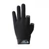 New Spring and Summer Thin Gloves Outdoor Fishing Sun Protection Dew Two Fingers Luya Mesh Breathable Half Finger Fishing Gloves
