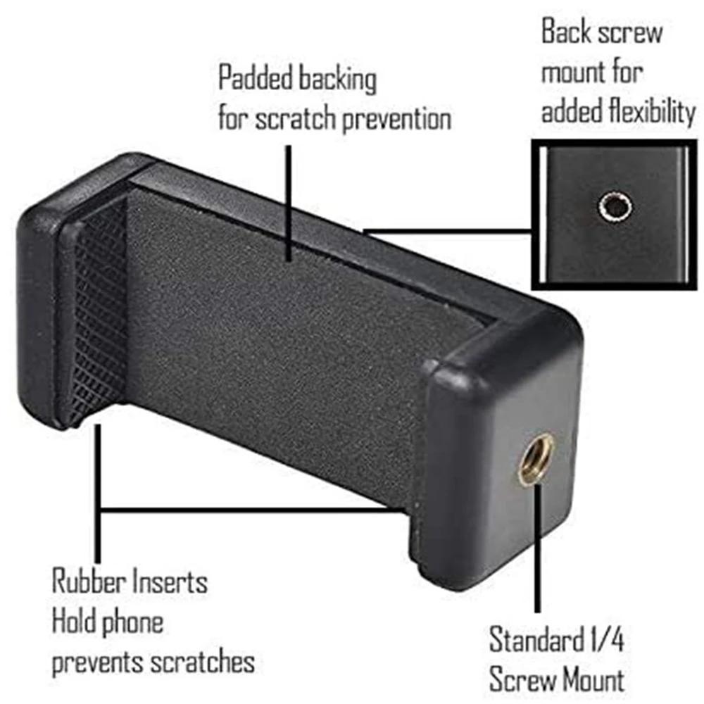 Universal Bracket Phone Holder Tripod Stand for Iphone Samsung Mount Tablet Clip SmartphoneTripod Hot Shoe Shooting Adapter