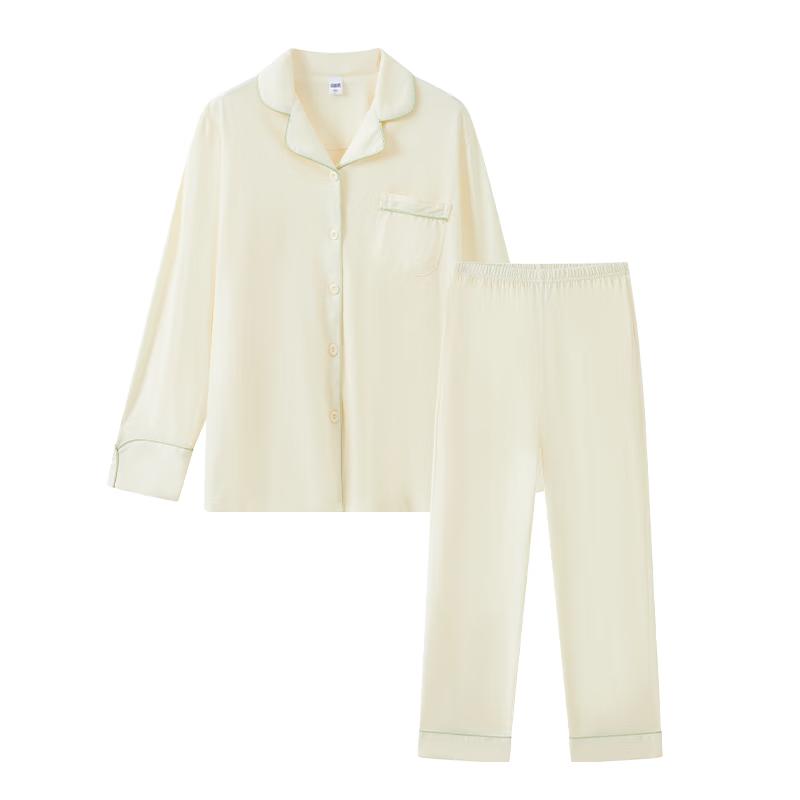 Yiershuang 7A Anti-Bacterial 100% Cotton Women s Loungewear Set 175/100