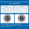 BHBL RS550 12V 19500 RPM DC Motor with Two-Speed 11 Teeth and High Torque for Electric Drill/Screwdriver