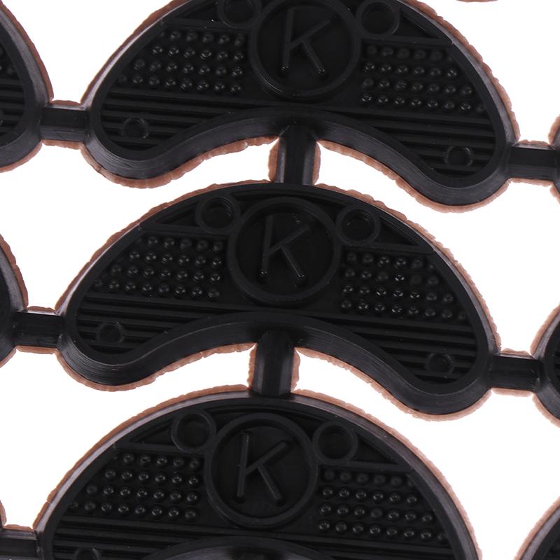 14/20/30 Pairs Rubber Heel Savers Toe Plates Taps Diy Shoe Repair Pads