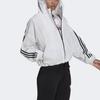 adidas Sportswear Future Icons Women's Woven Windbreaker White Black HE4177