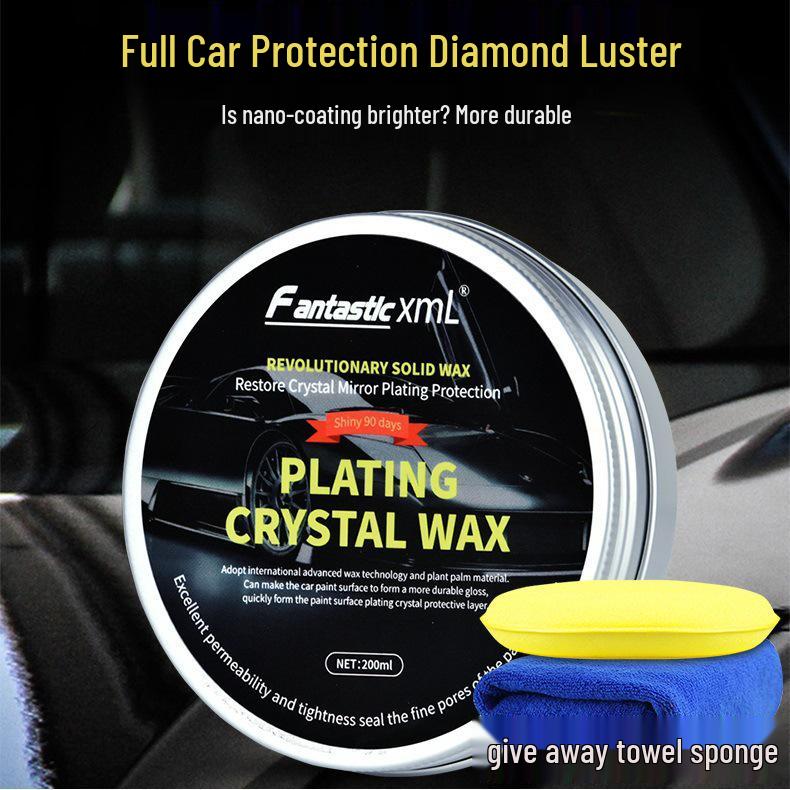 Universal Carnauba Bilvax - Lämpligt för alla modeller, Högkvalitativt Bilbeläggningsvax