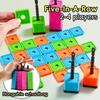Five-in-a-Row Game Desktop Board Game For Kid And Adults, Portable Educational Gobang Game Toy Table Chess Easy Carry Toys