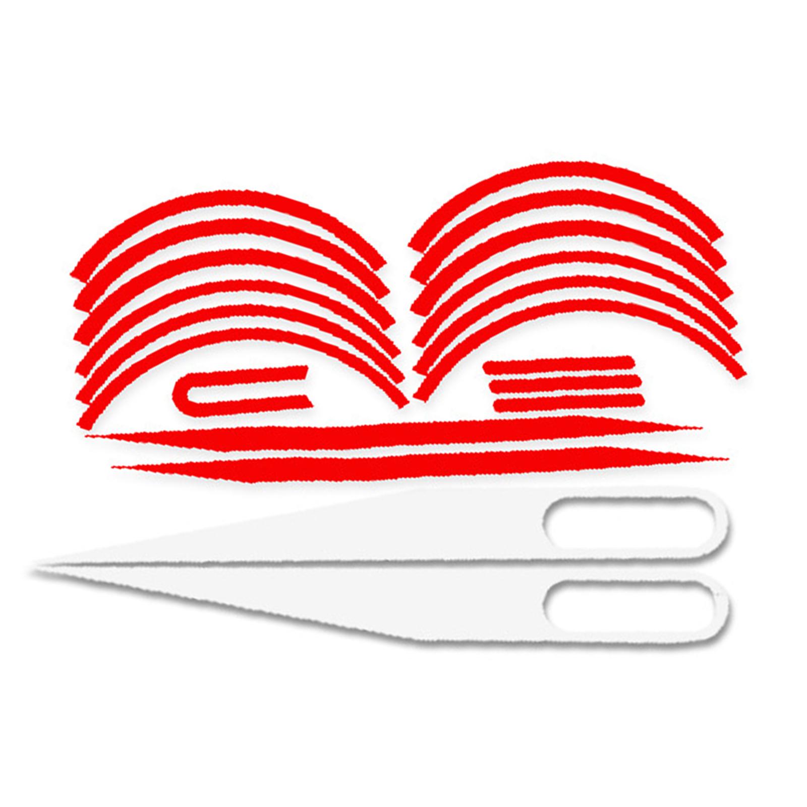 

Электрический скутер водонепроницаемая светоотражающая наклейка декоративная наклейка ночные предупреждающие наклейки ступица колеса защитная наклейка красный/белый