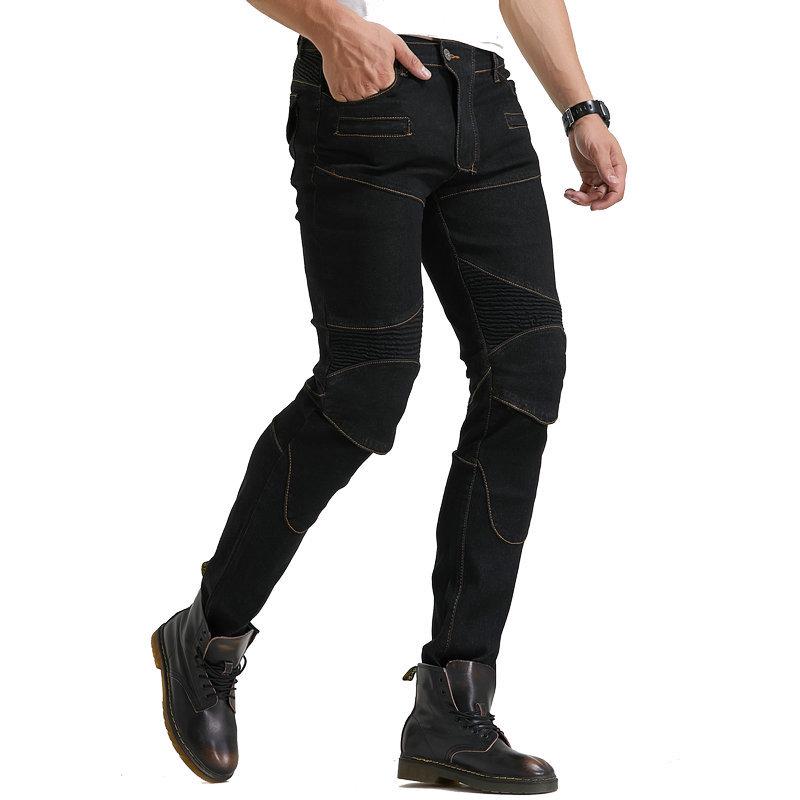 Men's Four-Season Off-Road Motorcycle Casual Stretch Jeans PK-718