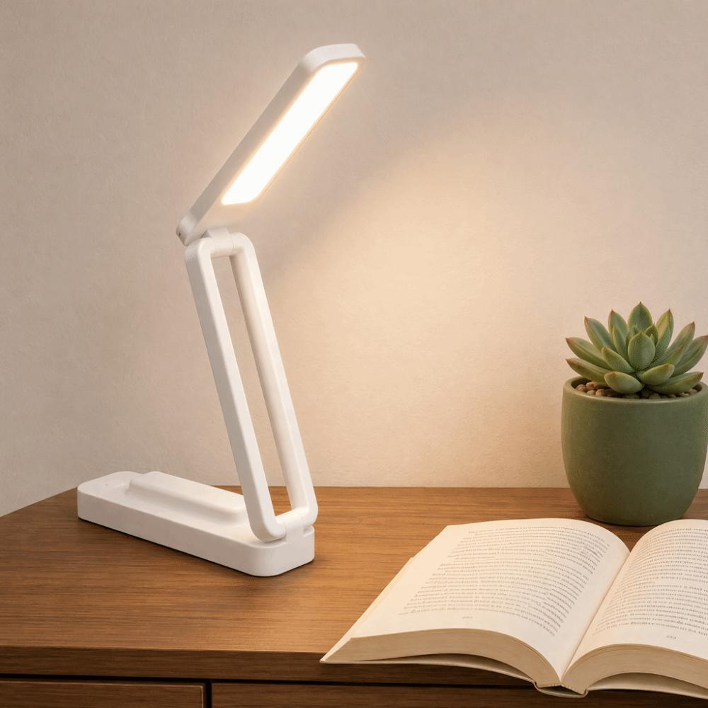 Foldable LED Table Lamp USB Powered Reading Lamp Portable Table Light  Home