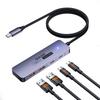 10Gbps Hub with 4 Ports 2 USB Gen 2 Hub with 2 and 2 10G Data Expansion Dock with 1M Nylon Braided Compatible with MacBook iPad iPhone Galaxy and More