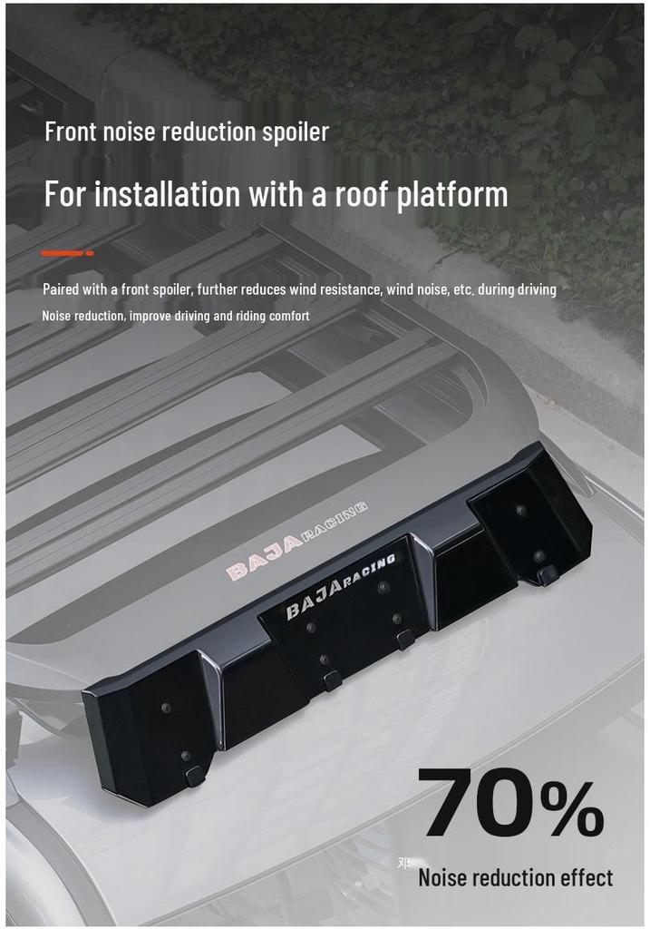 Touareg-Compatible Fangcheng Bao 5 Roof Rack: Expandable Folding Ladder & Small Backpack Platform