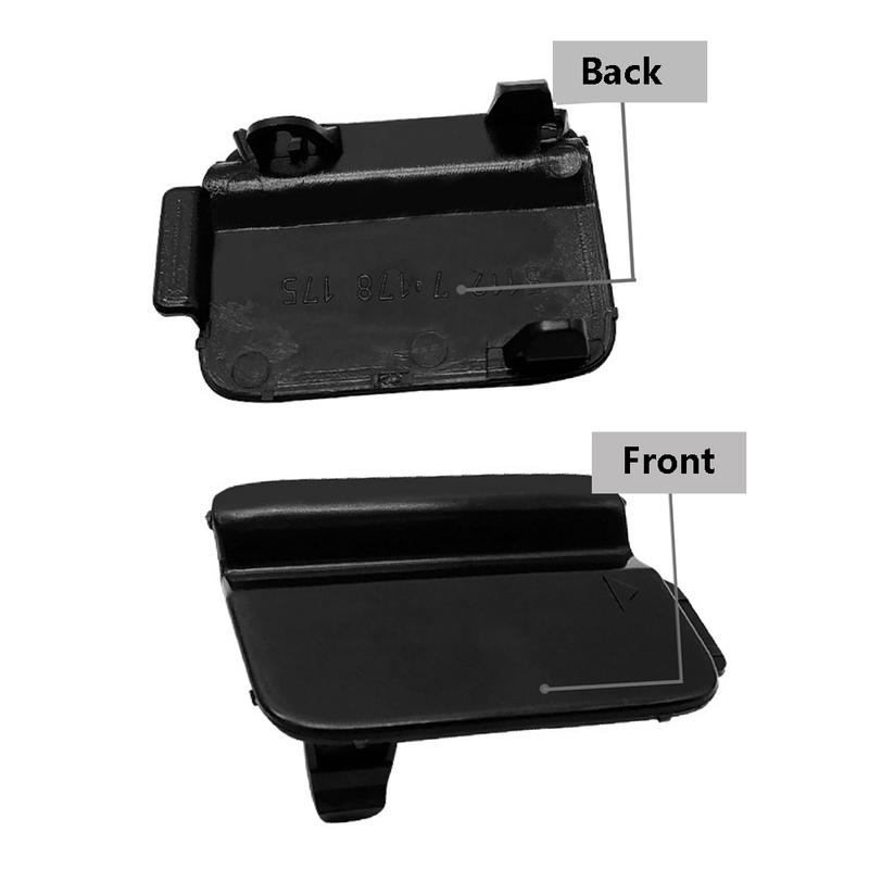 Car Rear Bumper Tow Hook Eye Cover Cap for BMW 5 Series E60 528i 528xi 535i 535xi 2008 2009 2010 51127178183