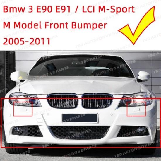 Headlamp Washer Nozzle Cover for BMW M320i M325 M328 M330 M335 Sedan 2005 - 2012