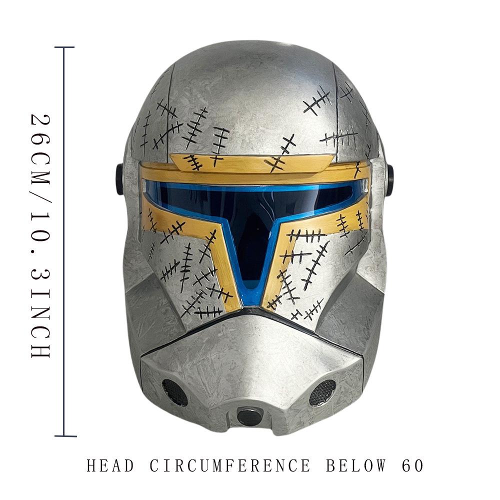 Star Wars Commander Cosplay Helmet - Movie Inspired Celebration Mask