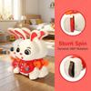 Light Effects Bunny Electric Toy Colorful Sound Kids Electric Bunny Toy  Birthday Gift