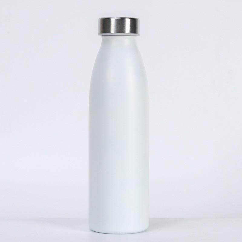 Stainless Steel Vacuum Insulated Travel Mug 500ml 750ml Women Men Outdoor Office Portable Simple Design