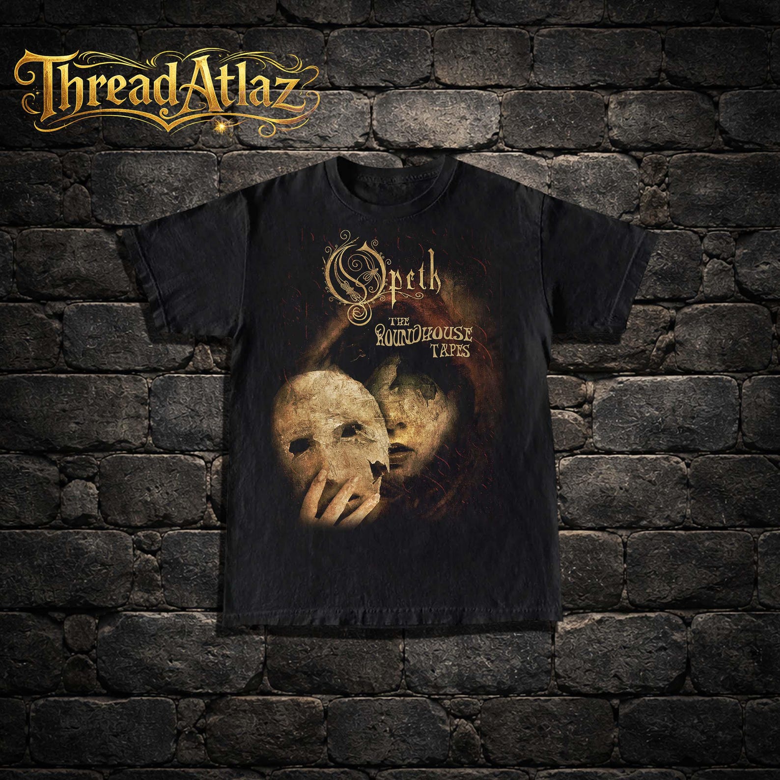Opeth T-Shirt - Metal Music Shirt - Blackwater Park - Damnation Album - Ghost Reveries - Opeth Merch - Unisex Rocker Clothing L