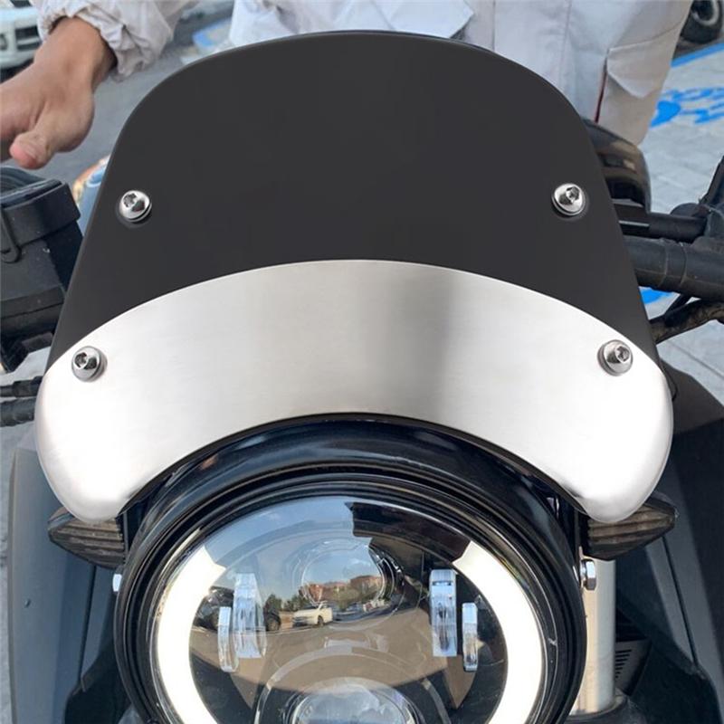 Authentic Motorcycle Windshield Wind Deflector Windscreen For HONDA CT125 CT 125 Super Cub -