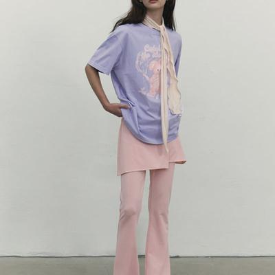 KIRSH Color Mix Mesh Muffler [Pink]