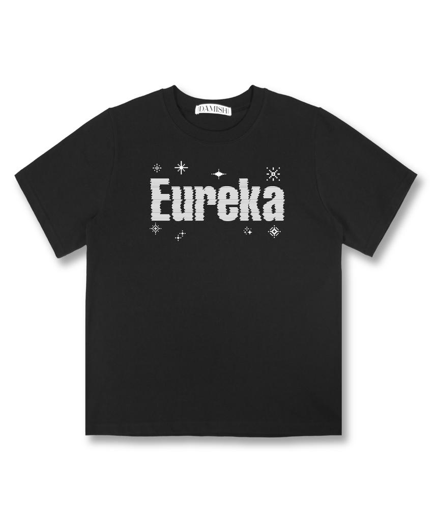 Damiswi Eureka Pixel Graphic T-Shirt_Black