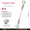 Stainless Steel Adjustable Wire Sling Hook for Art Exhibition Hanging