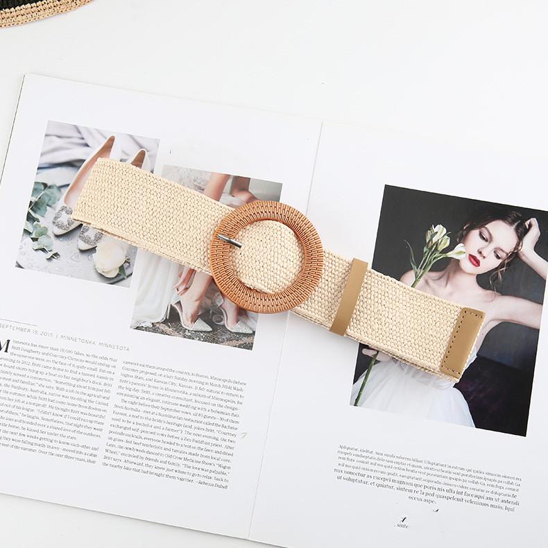 

Корейский стиль, модные ремни для женщин, 100 см, креативные соломенные плетеные ремни, женская ветровка, пальто, пояс, пояс