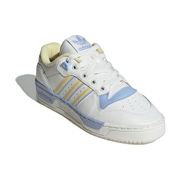 Adidas Rivalry Low White Blue Dawn Women Sneakers Core-White Almost-Yellow IG3332