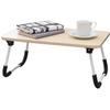 Fuji Boeki Mini X 30cm X 21cm with Wood 28602 Table, 51.5cm (W) (D) (H), Natural, Foldable, Lightweight, Sofa/Bed-compatible, Non-slip Base, Grain,
