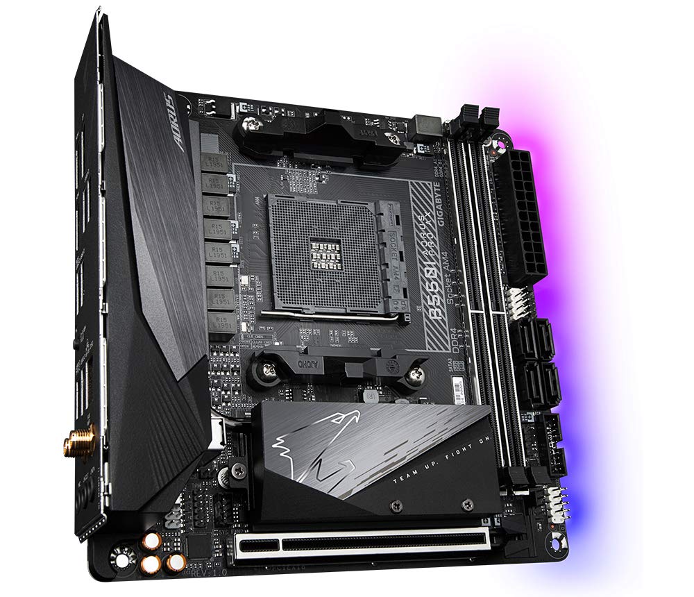 Gigabyte B550I AORUS PRO AX Motherboard for AMD AM4 CPUs