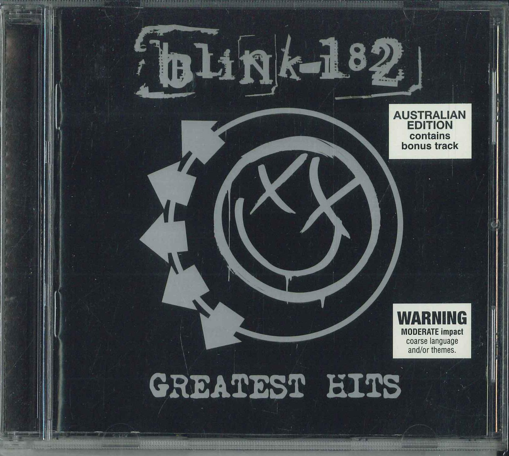 

CD BLINK 182 GREATEST HITS 0602498869864 Geffen Records 2005 Non Japan Rock Used