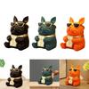 Tissue Box Holder Figurine Ornament Creative Dispenser Resin Sculpture for Desk Dining Room