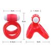 Vibrating Unisex Cock & Scrotum Restraint Ring for Men - Erotic Delay Enhancer
