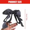 Cute Tartan Hairpin Soft Textile Design School Style Hair Ornament For Teens Ladies