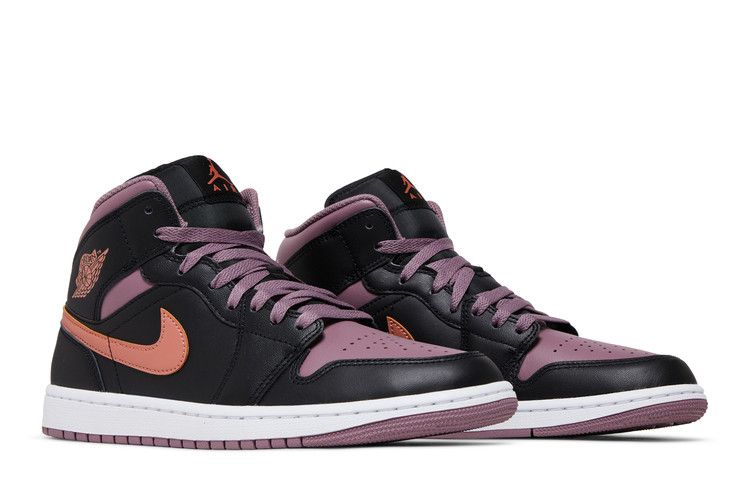 Men's Sneakers Nike Jordan 1 Mid SE Black Sky J Mauve Black/Sky J Mauve/White/Sky J Orange