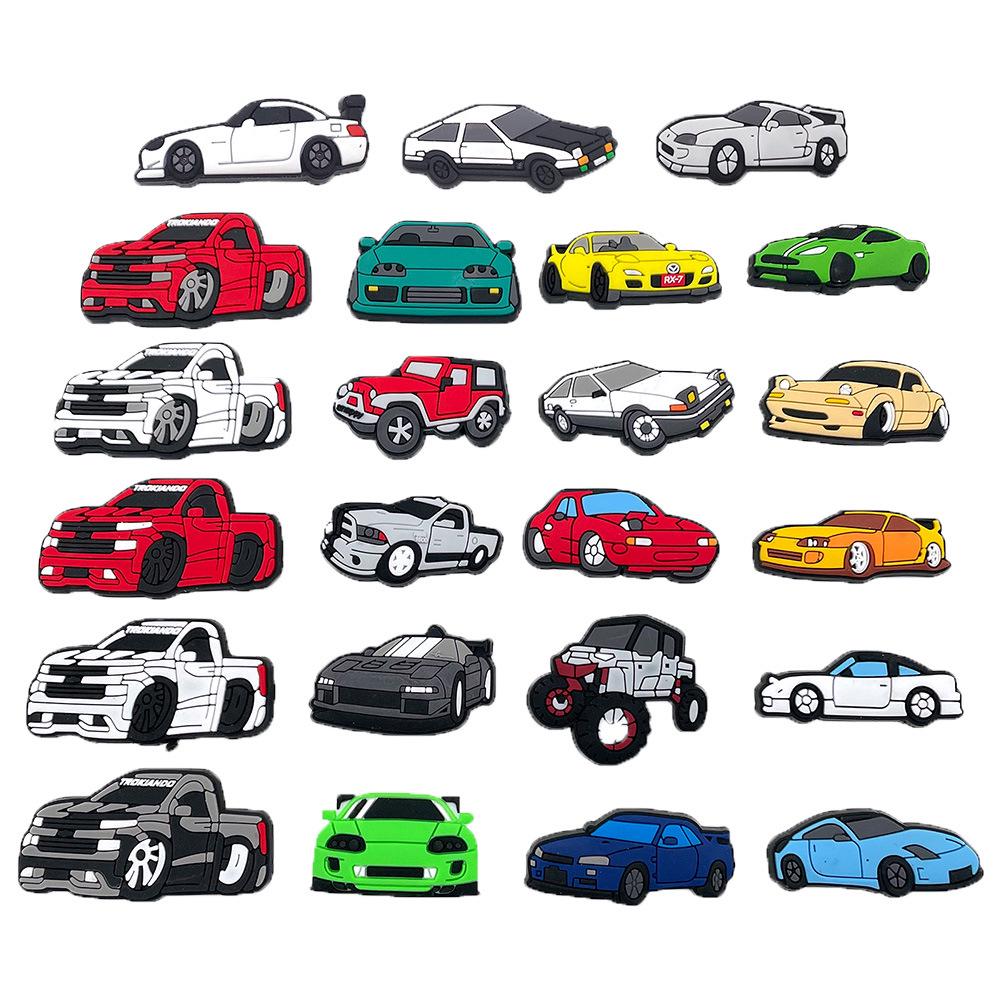 84 Exquisite Anime Shoe Charms: Soft Rubber Buckles for DIY Clogs and Cute Decorations