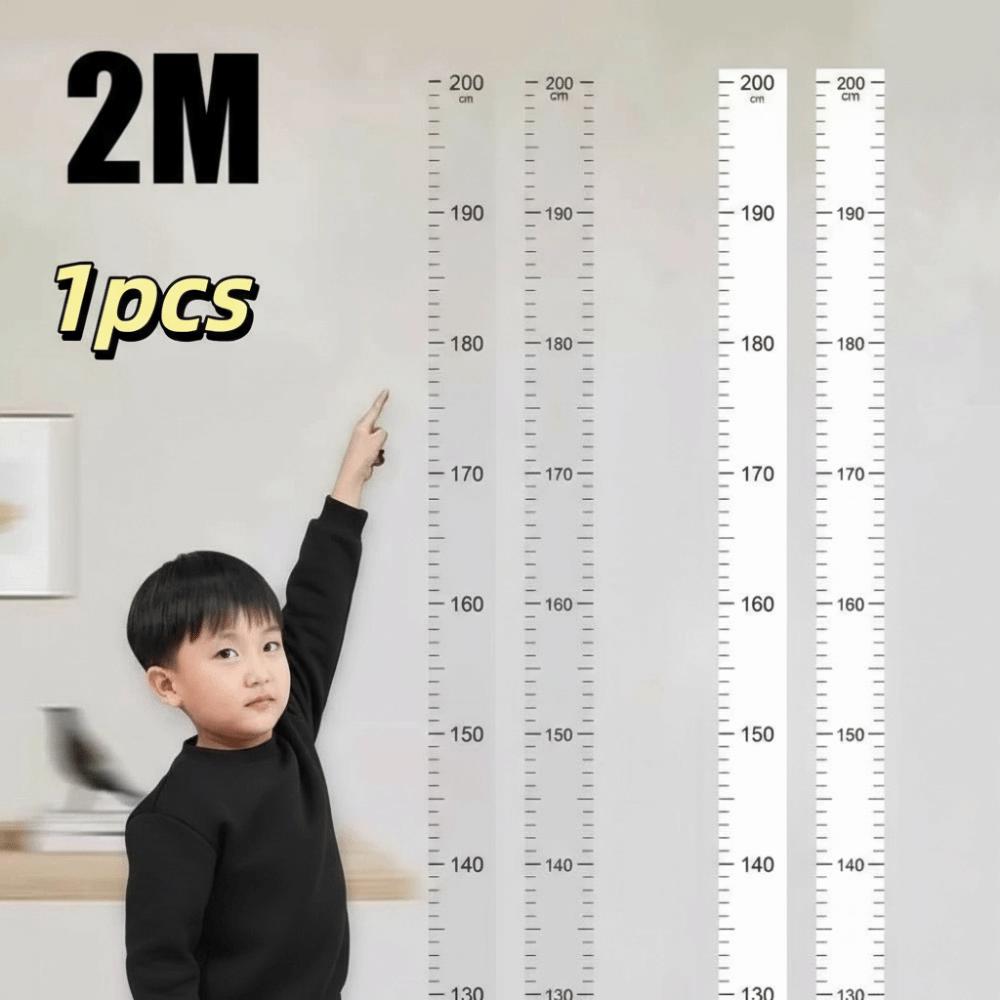 Waterdichte Kindergroeikalender Zelfklevende Hoogtemeting Meetlint Groeikalender Sticker Voor Peuters