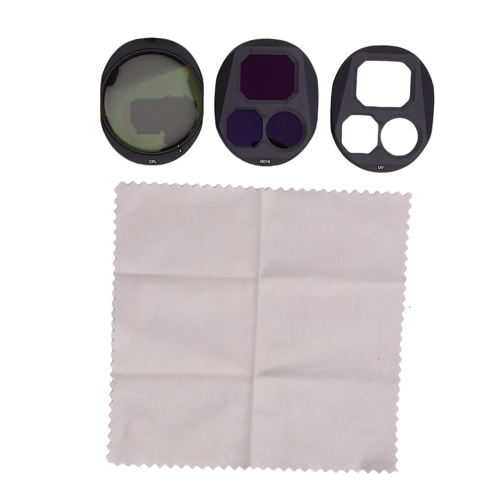 

Фильтры для объектива дрона подходят для дрона Mavic 4 Pro Фильтр ND16 CPL Ультрафиолетовый фильтр Аксессуары для объектива Многослойное покрытие HD