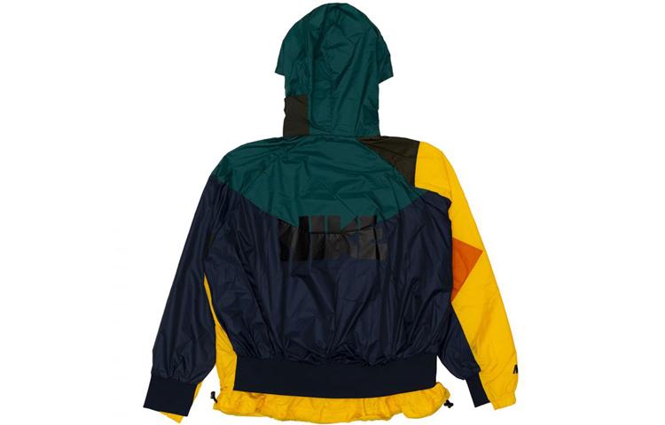 Nike X Sacai Hooded Anorak 'University Gold/Sequoia' CD6298-739